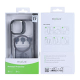 Étui Rixus Classic 03 avec MagSafe pour Apple iPhone 17 Gris titane