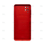 Vitre arrière pour Samsung Galaxy A12 A125F avec objectif rouge OEM