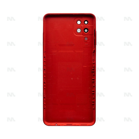 Vitre arrière pour Samsung Galaxy A12 A125F avec objectif rouge OEM