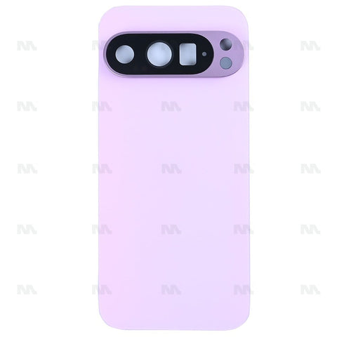 Vitre arrière pour Google Pixel 9 Pro avec objectif Rose Quartz OEM