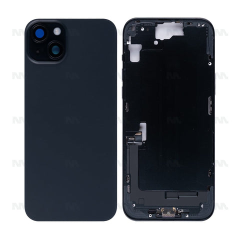 Boîtier avec petites pièces pour Apple iPhone 15 Plus – Noir – OEM