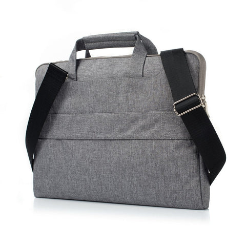 Housse pour ordinateur portable avec bandoulière 15, 16,2 pouces Gris