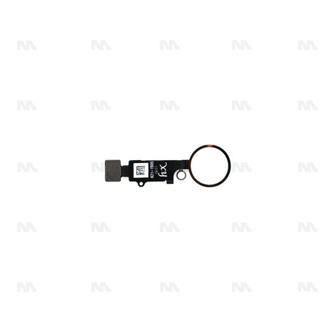 Bouton Home avec Fonction Retour Original OEM pour Apple iPhone 7, 7 Plus, 8, 8 Plus - Or Rose