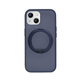 Coque Rixus SnapGrip 360 avec Anneau Support pour Apple iPhone 15 - Bleu
