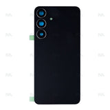 Vitre arrière pour Samsung Galaxy S25 FE S731B avec objectif - Noir jais - OEM