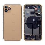 Boîtier avec petites pièces pour Apple iPhone 11 Pro Max – Or – OEM