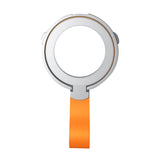 Support pour téléphone portable Rixus RXPH20SO avec MagSafe argent et orange