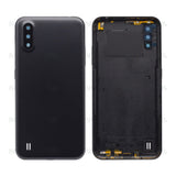 Vitre arrière pour Samsung Galaxy A01 A015F avec objectif noir OEM