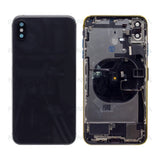 Boîtier pour Apple iPhone XS Max avec petites pièces, noir, OEM