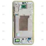 Cadre central jaune OEM pour Samsung Galaxy A35 A356B