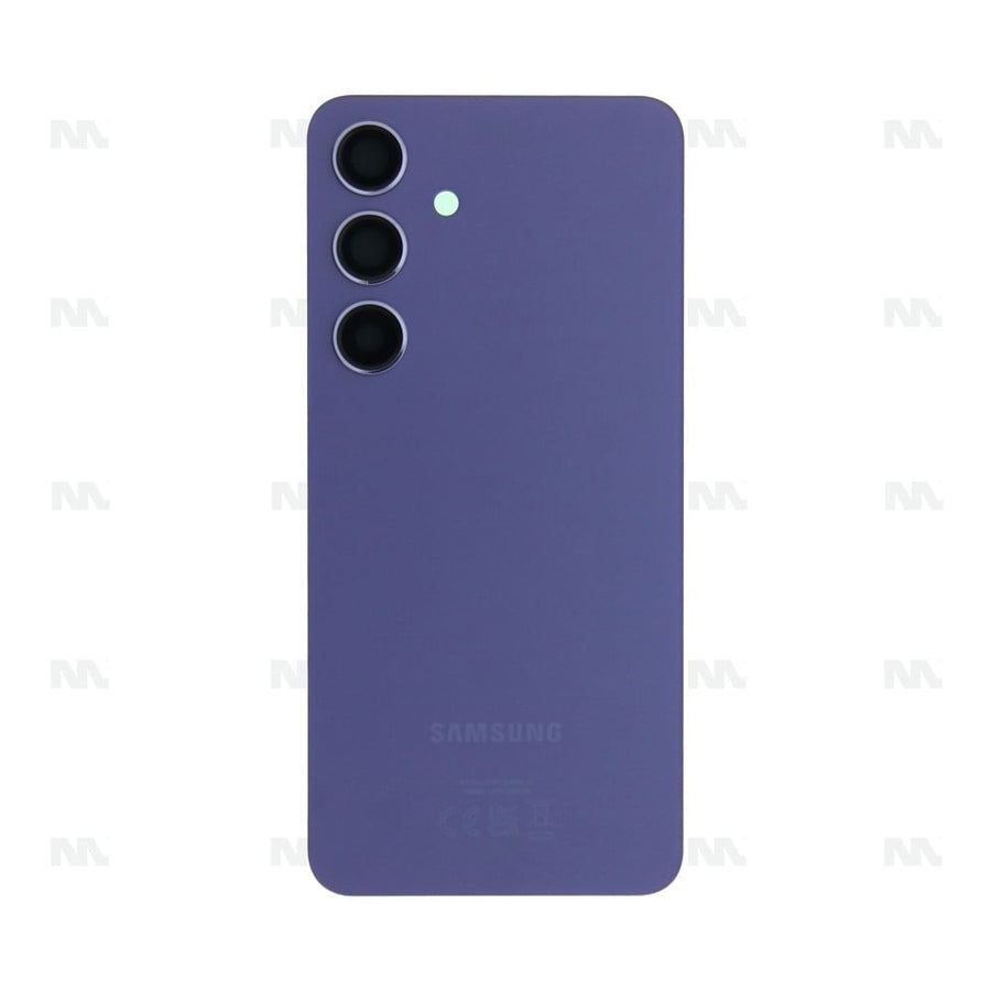 Vitre arrière pour Samsung Galaxy S24 S921B avec objectif violet cobalt Original