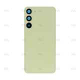 Vitre arrière pour Samsung Galaxy S23 Plus S916B avec lentille Lime Original