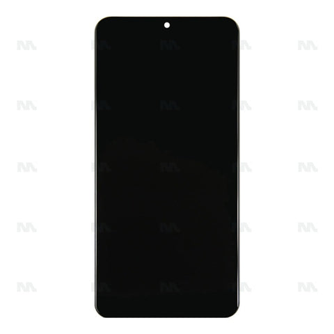 Chassis + Ecran Officiel Service Pack + Vitre pour Samsung Galaxy A10s A107F - Noir