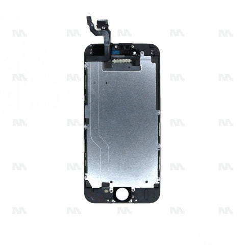 Ecran LCD + Vitre pour iPhone 6 Metal Plate Haute Qualité - Noir