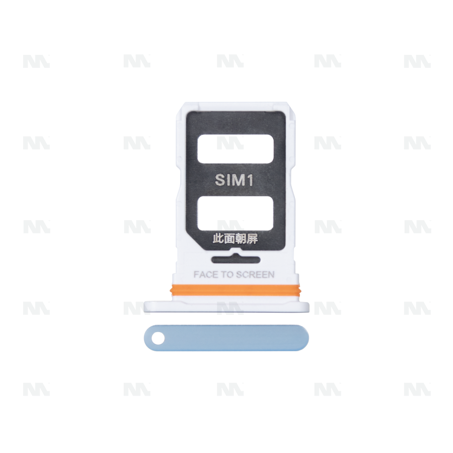 Support pour carte SIM Xiaomi 13 Lite bleu clair OEM