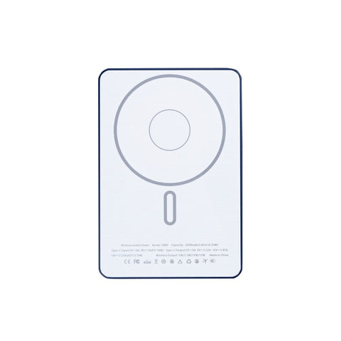 Batterie Externe Ultra-Fine Magnétique 15W 5000mAh pour Apple iPhone Séries 12