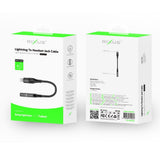 Adaptateur audio Lightning vers 3,5 mm femelle Rixus RXMU36L, 10 cm