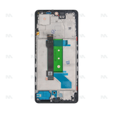 Chassis + Ecran Original OEM + Vitre pour Xiaomi Redmi Note 12 Pro Plus 5G (22101316UG) - Obsidian Black