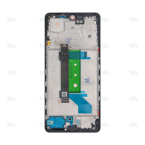 Chassis + Ecran Original OEM + Vitre pour Xiaomi Redmi Note 12 Pro Plus 5G (22101316UG) - Obsidian Black