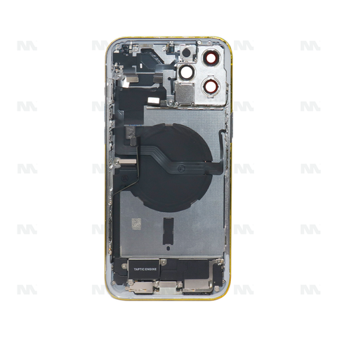 Boîtier avec petites pièces pour Apple iPhone 12 Pro Max – Argent – OEM