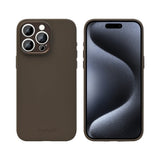 Coque de Protection Rixus ProShield pour Apple iPhone 15 Pro - Marron Foncé