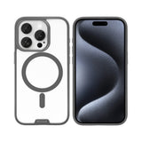 Coque Rixus Crystal Amber pour Apple iPhone 15 Pro Max - Gris