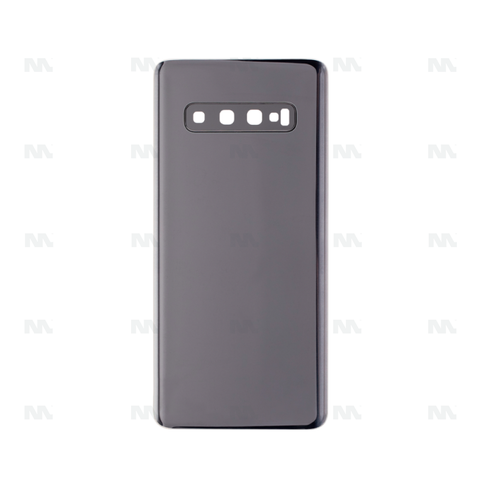 Vitre arrière pour Samsung Galaxy S10 G973F avec prisme noir OEM