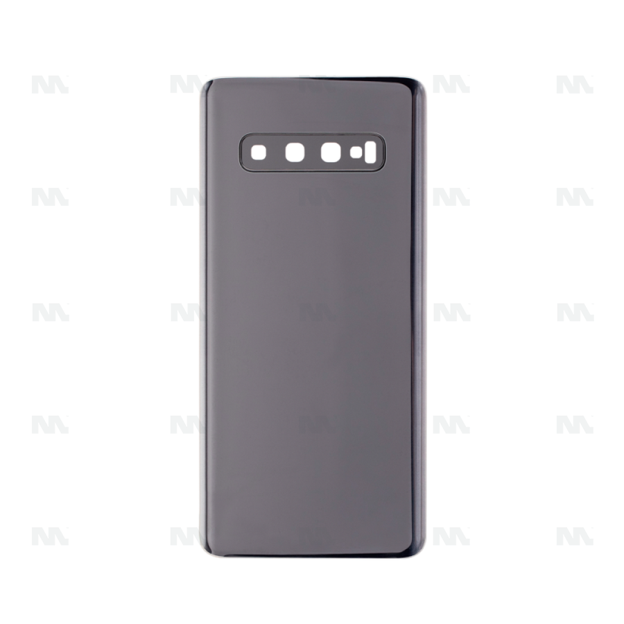 Vitre arrière pour Samsung Galaxy S10 G973F avec prisme noir OEM