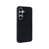 Coque Mag Carbon avec MagSafe pour Samsung Galaxy S25 – Titanium Black