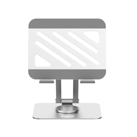 Support pour tablette Rixus RXHW45 pliable argenté