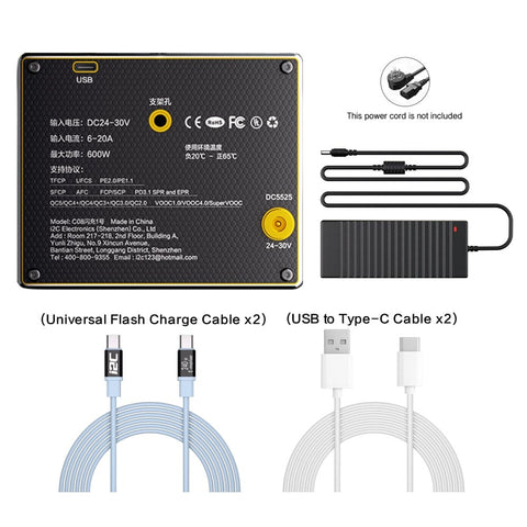 Kit complet de chargeur rapide i2C C08-3