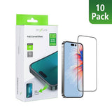 Verre Trempé Rixus Clear HD Bords Incurvés Pour Apple iPhone 17 Pro, 18 Pro (Lot de 10)