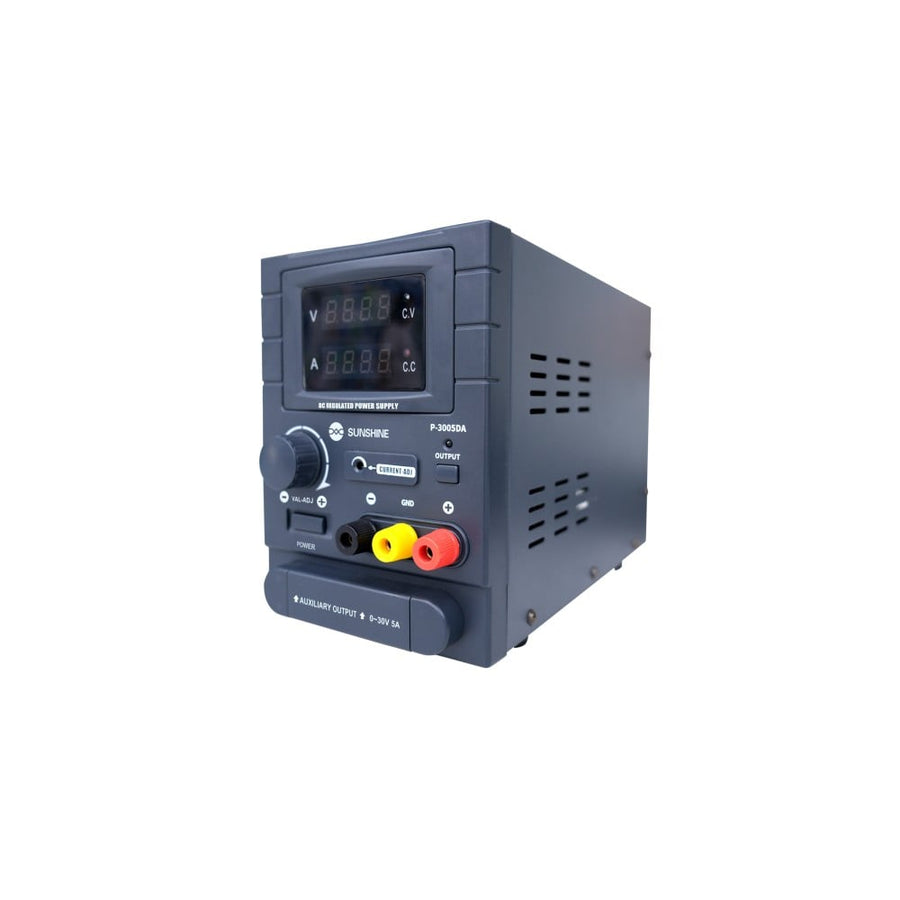 Alimentation électrique CC à affichage numérique Sunshine P-3005DA, couleur noire