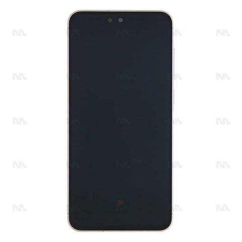 Chassis + Ecran Officiel Service Pack + Vitre pour Samsung Galaxy A56 A566B GH82-36829D - Rose