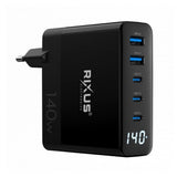 Chargeur Rixus RX110 PD Gan 140 W noir