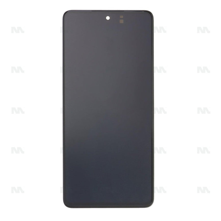 Chassis + Ecran OLED + Vitre pour Samsung Galaxy M52 5G M526B - Blazing Black
