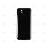 Vitre arrière pour Huawei P40 Lite avec objectif, noir nuit, OEM