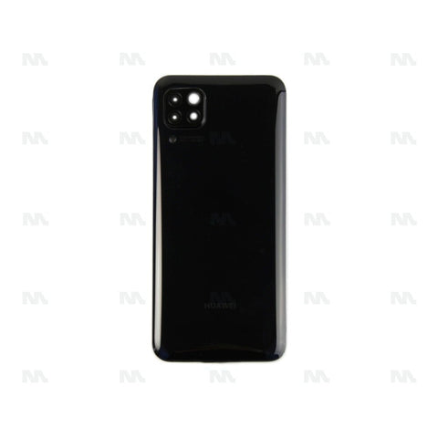 Vitre arrière pour Huawei P40 Lite avec objectif, noir nuit, OEM