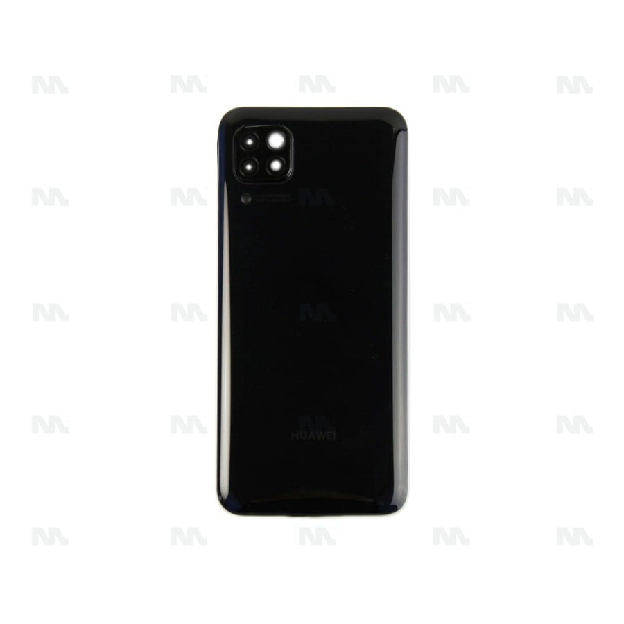Vitre arrière pour Huawei P40 Lite avec objectif, noir nuit, OEM