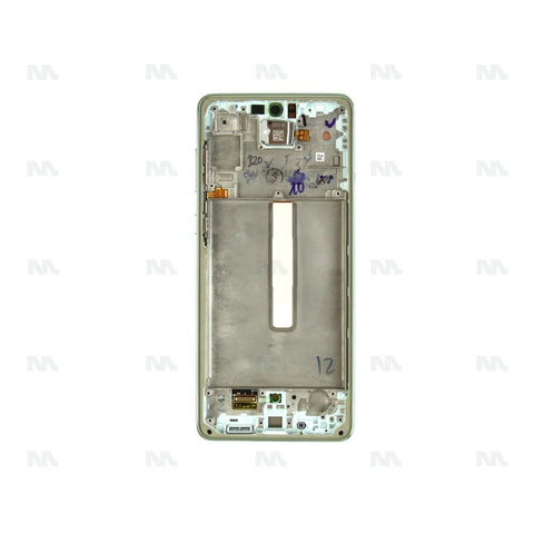 Chassis + Ecran Officiel Service Pack + Vitre pour Samsung Galaxy A73 5G A736 - Menthe