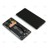 Chassis + Ecran Officiel Service Pack + Vitre pour Samsung Galaxy S10 Lite G770F - Prism Black