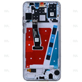 Chassis + Ecran Original Reconditionné + Vitre pour Huawei P30 Lite / P30 Lite New Edition - Pearl White