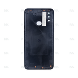 Vitre arrière pour Samsung Galaxy A10s A107F avec objectif noir OEM