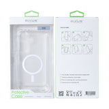Étui anti-éclatement Rixus avec MagSafe pour Samsung Galaxy A56 transparent