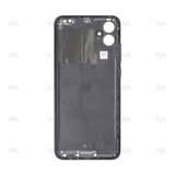 Vitre arrière pour Samsung Galaxy A04e A042F avec objectif - Noir - OEM