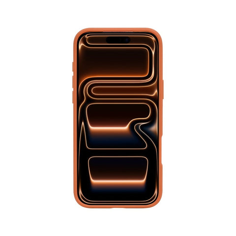 Coque Rixus Crystal Amber pour Apple iPhone 17 Pro - Orange