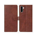 Etui livre pour Samsung Galaxy A36 - Marron