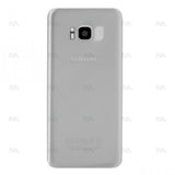 Vitre arrière pour Samsung Galaxy S8 G950F avec lentille argentée OEM