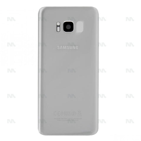 Vitre arrière pour Samsung Galaxy S8 G950F avec lentille argentée OEM