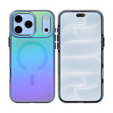 Coque Rixus Aero Neon Shield Compatible MagSafe pour Apple iPhone 17 Pro Max, 18 Pro Max - Noir